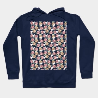 Geometric Nature Animal and Floral Pattern Art Hoodie